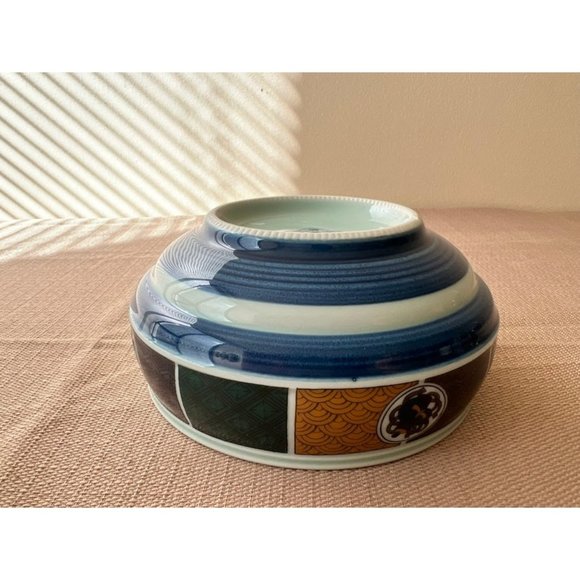 Rare Vintage Japanese Handpainted Arita Ware Bowl - Picture 6 of 6